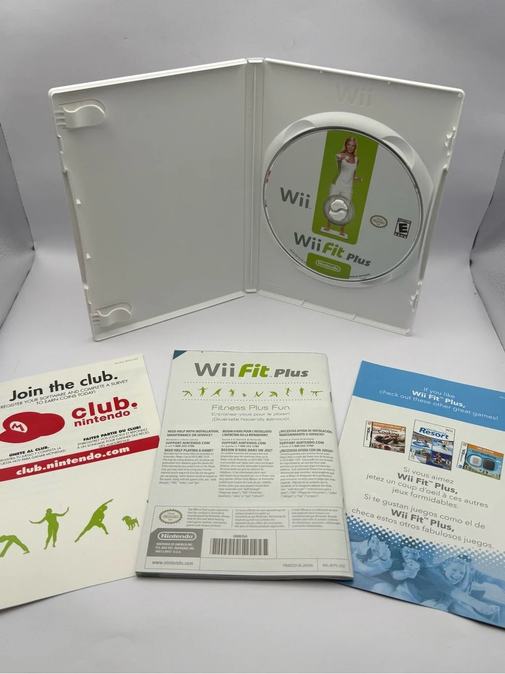 Wii Fit Plus CIB COMPLETE Tested